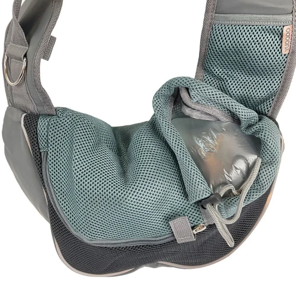 Yudodo Pet Dog Sling Carrier Breathable Mesh Travel Sling Sz Sm Up To 10 Lbs New